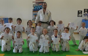 Le groupe des Eveil judo